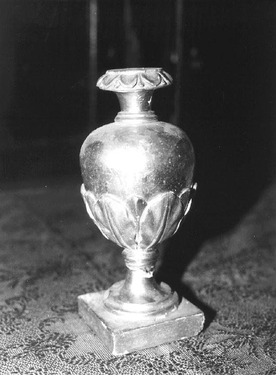 portacandelabro, coppia - bottega ligure (metà sec. XIX)