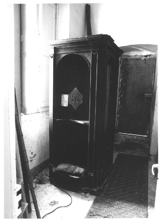 confessionale, opera isolata - bottega ligure (metà sec. XIX)