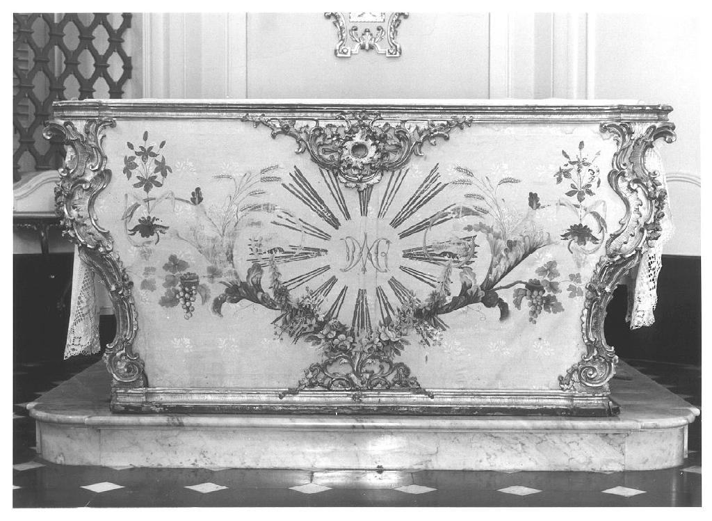 paliotto, opera isolata - PRODUZIONE LIGURE (seconda metà sec. XVIII, sec. XIX)