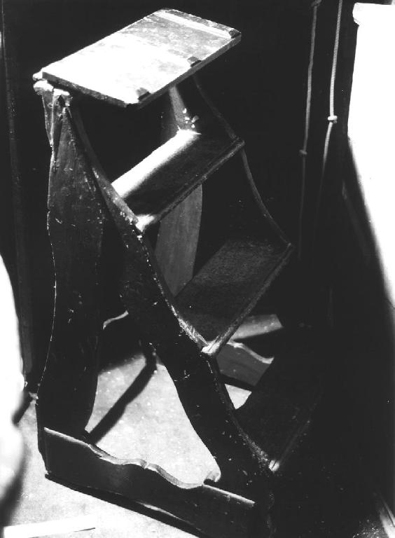 scaletta, opera isolata - bottega ligure (prima metà sec. XIX)
