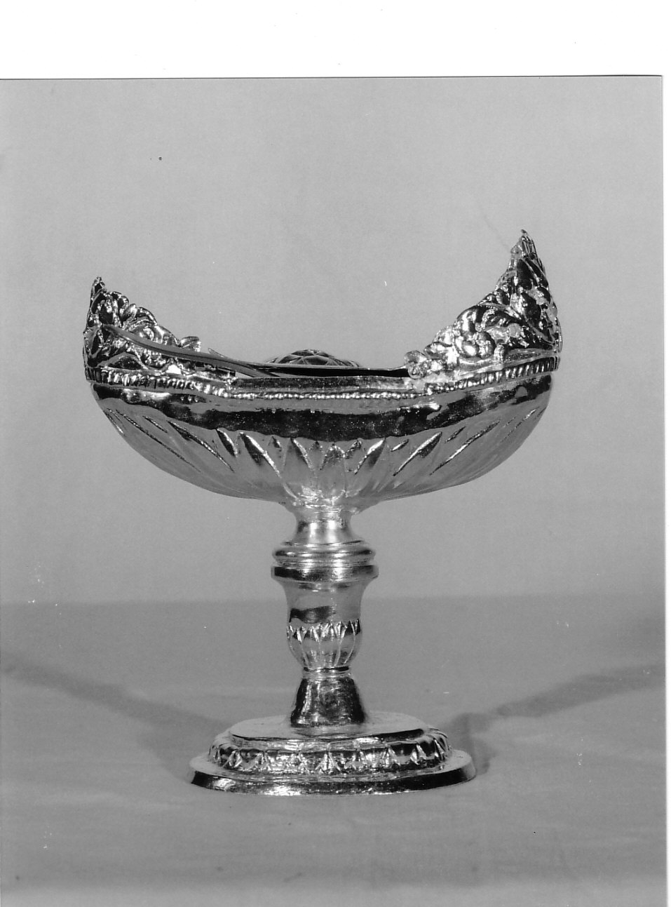 navicella portaincenso, opera isolata - PRODUZIONE GENOVESE (sec. XIX)