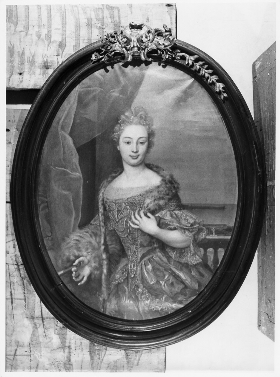 Ritratto di donna della famiglia Doria (dipinto, opera isolata) di Parodi Domenico (primo quarto sec. XVIII)