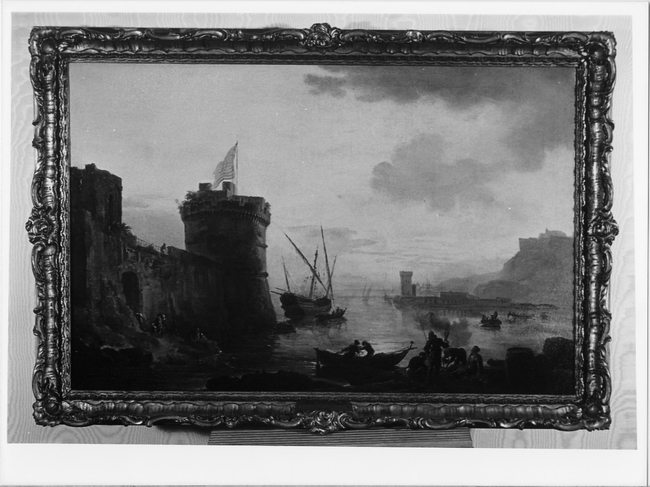 paesaggio marino (dipinto, opera isolata) di Vernet Claude Joseph (seconda metà sec. XVIII)