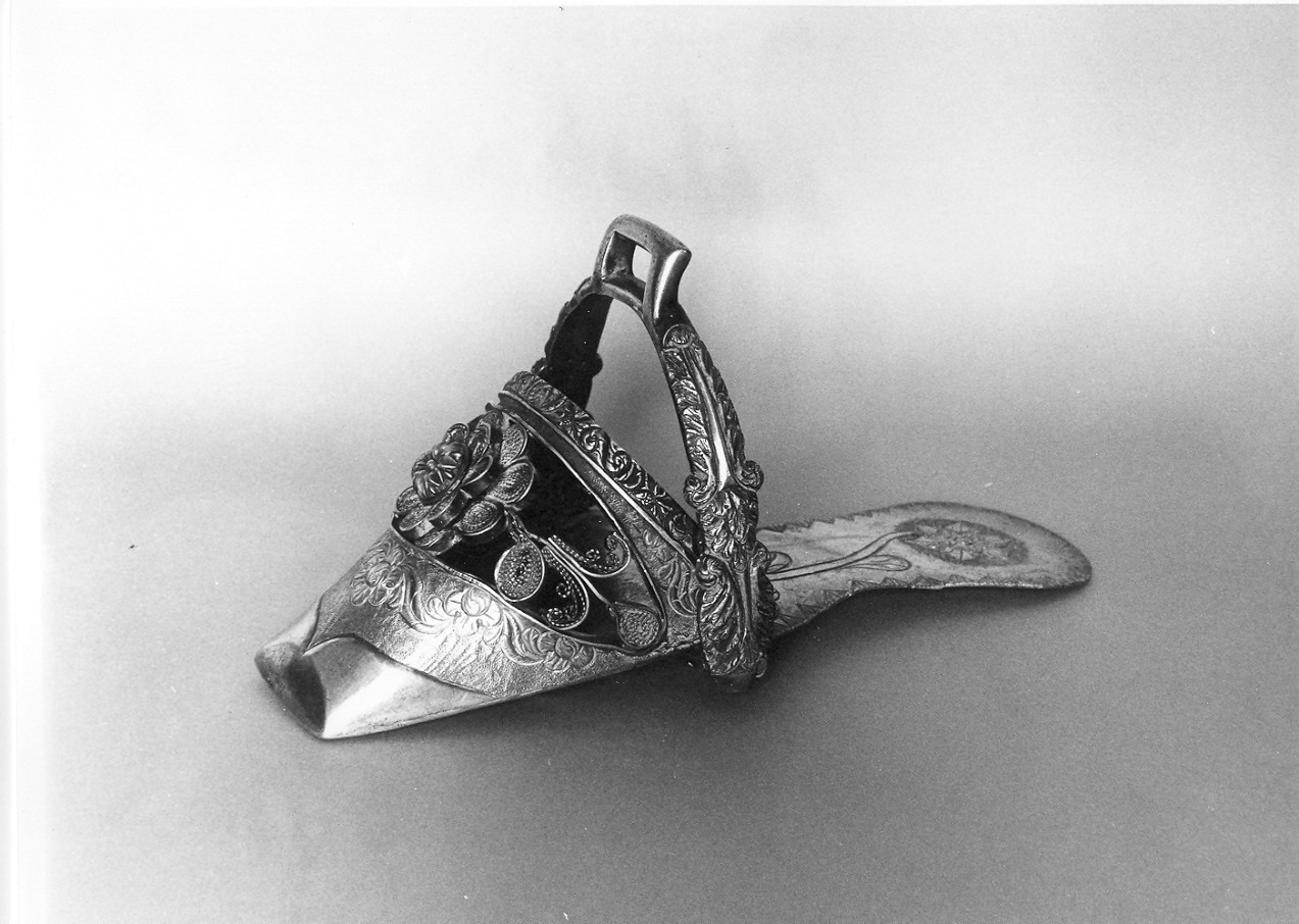 staffa - a scarpa, opera isolata - bottega peruviana (secc. XVIII/ XIX)