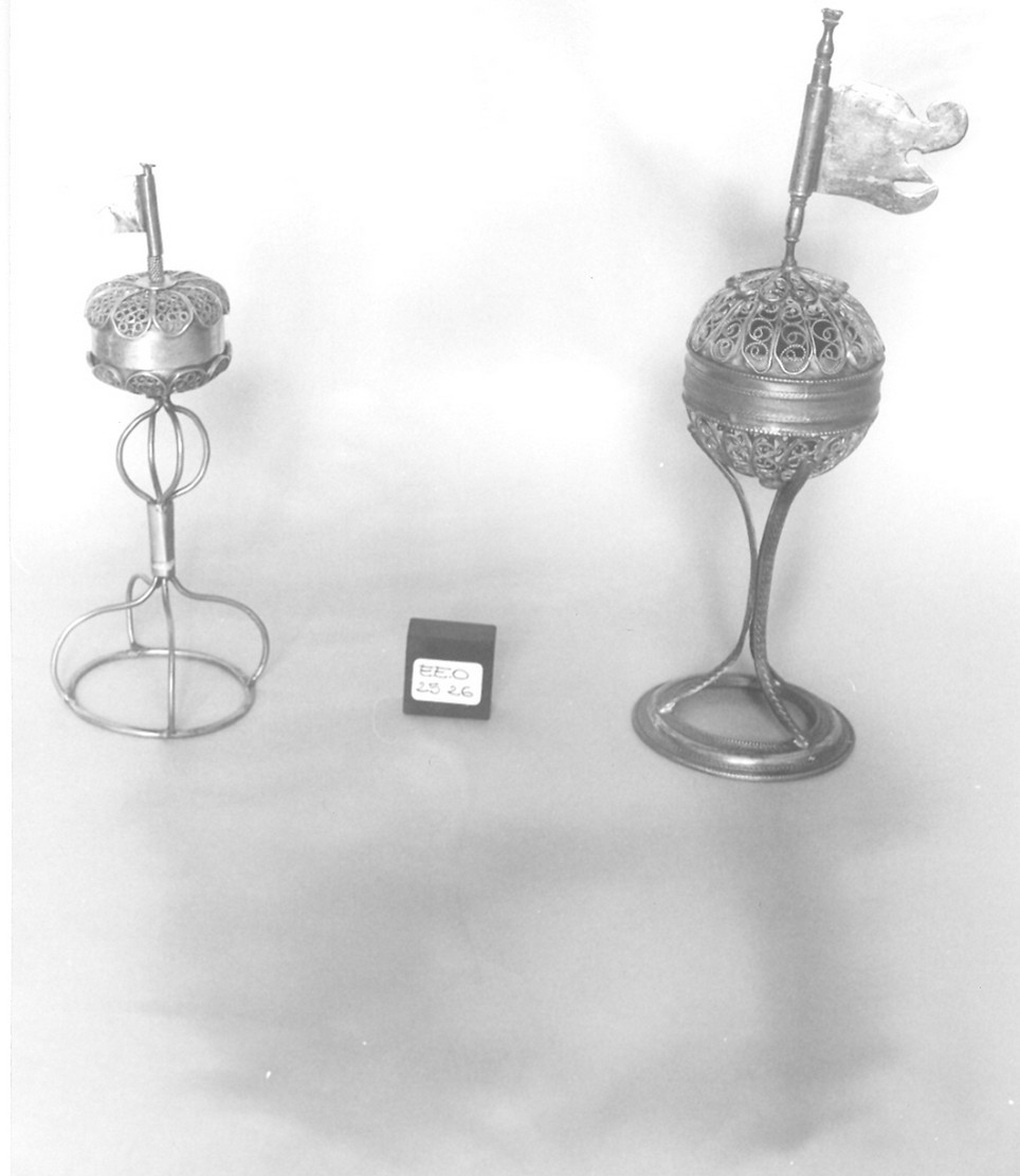 porta-besamin, opera isolata - bottega Europa orientale (sec. XVII)