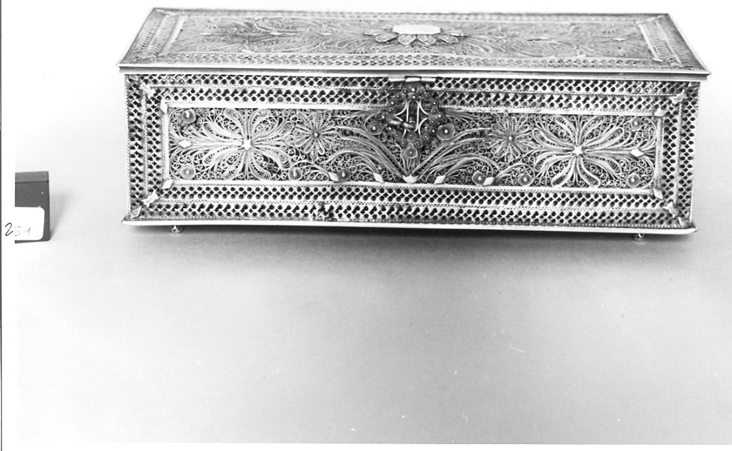 cofanetto, opera isolata - bottega inglese (sec. XIX)