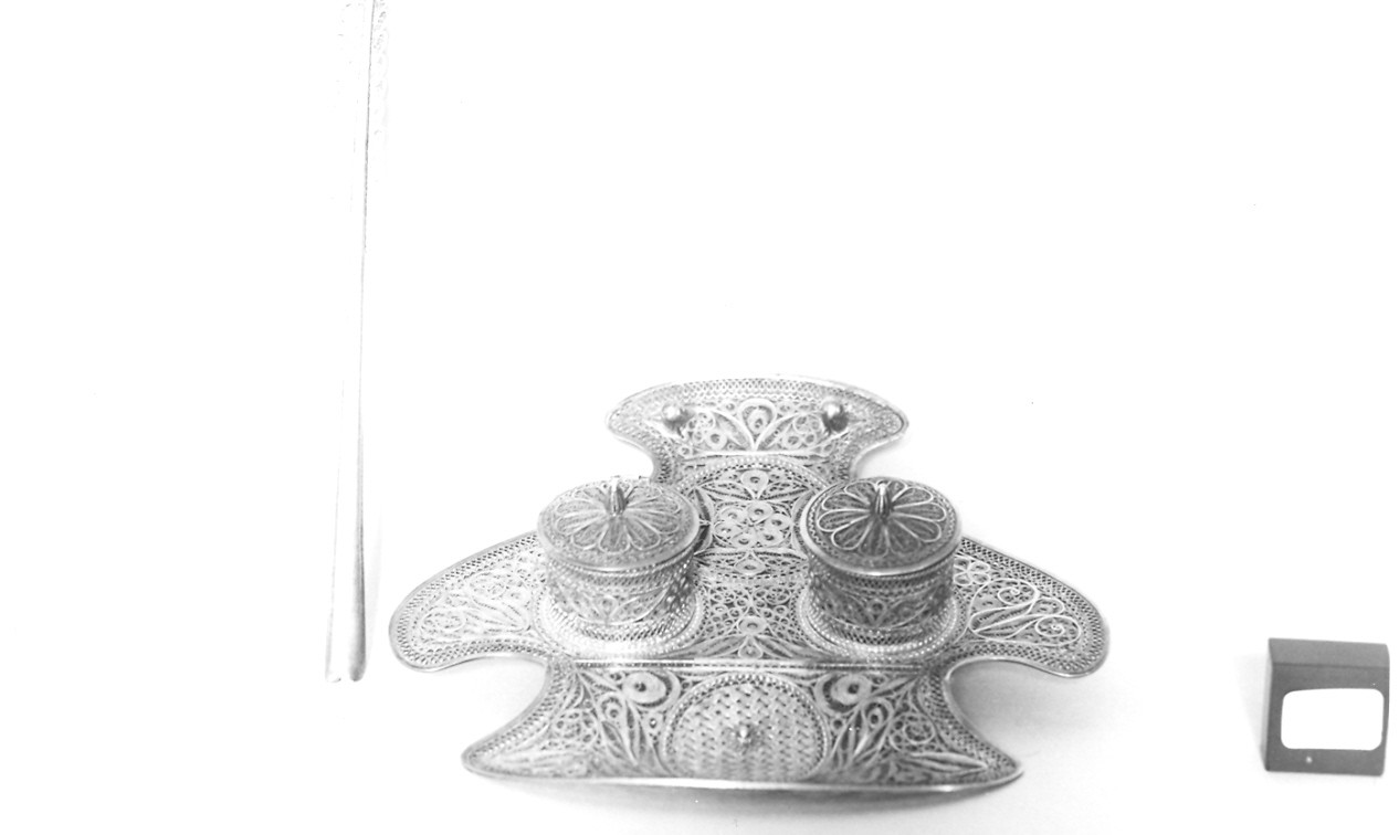 calamaio, opera isolata - bottega italiana, bottega polacca (sec. XIX)