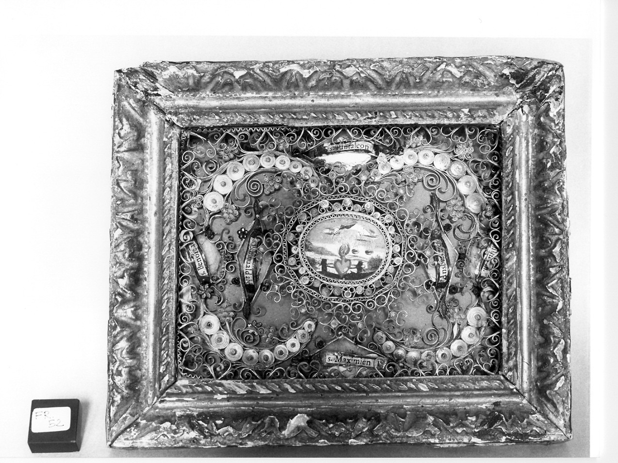 retablo, opera isolata - bottega francese (sec. XVIII)