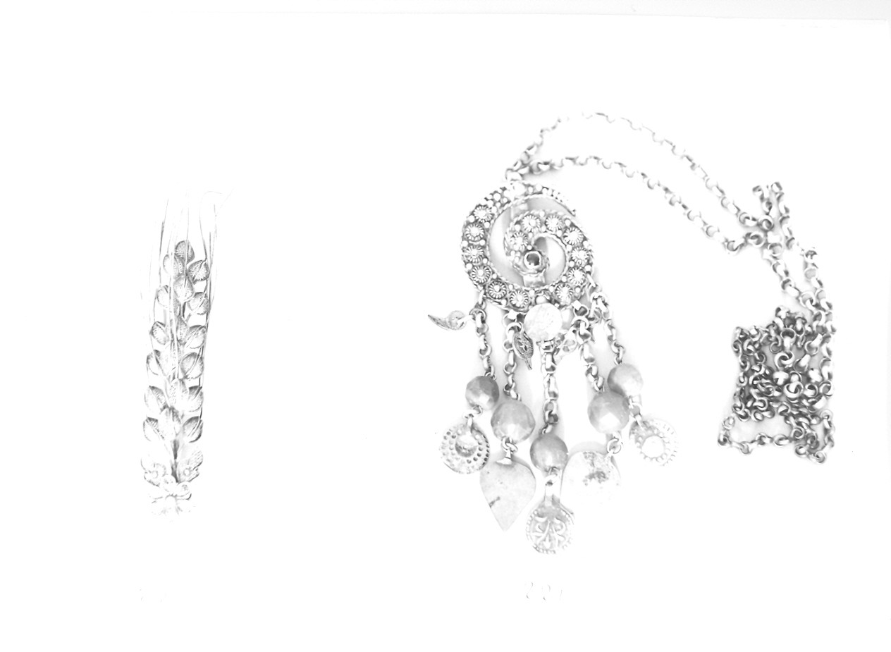 collana, opera isolata - bottega mediorientale (sec. XIX)