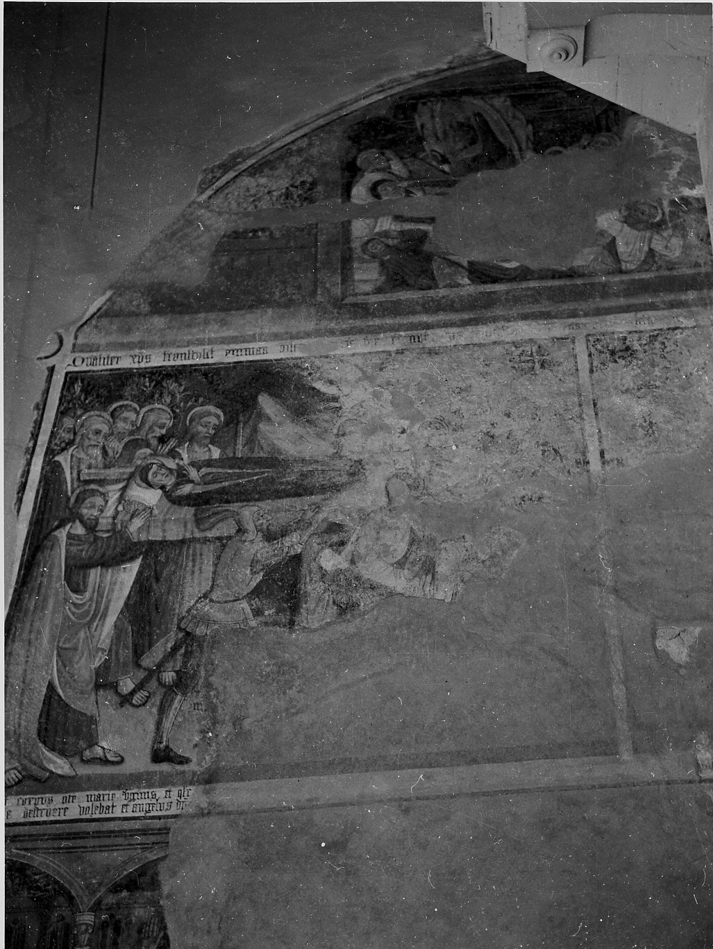 funerali della Madonna (dipinto, elemento d'insieme) di Biazaci Tommaso, Biazaci Matteo (sec. XV)