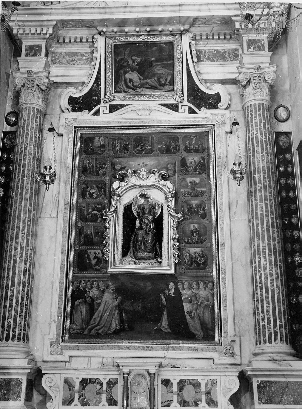 misteri del rosario (dipinto, elemento d'insieme) - ambito ligure (prima metà sec. XVII)