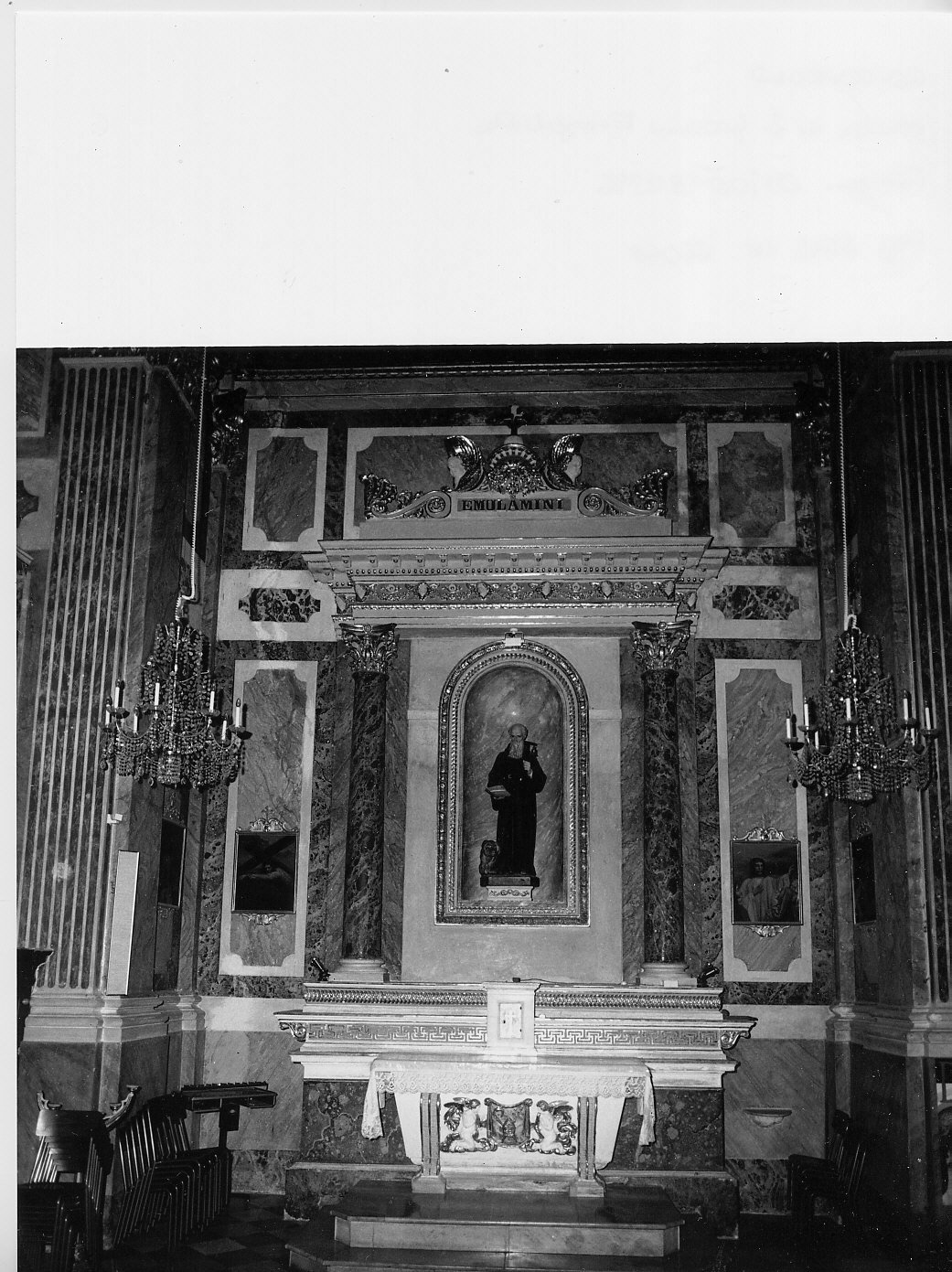 altare, opera isolata - bottega liguro-lombarda (seconda metà sec. XIX)