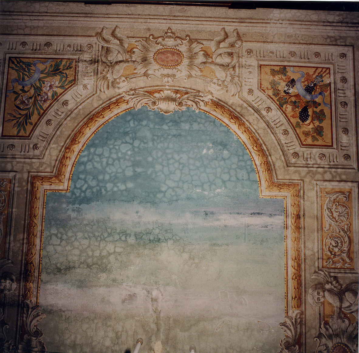 elementi decorativi (decorazione pittorica, opera isolata) - bottega genovese (primo quarto sec. XX)