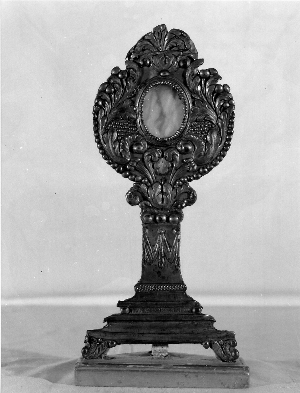 elementi decorativi (reliquiario, opera isolata) - bottega genovese (prima metà sec. XIX)