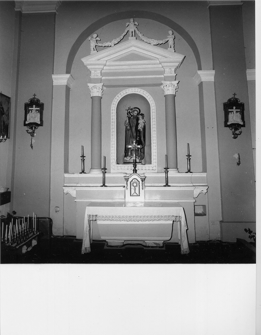 altare, coppia - bottega genovese (prima metà sec. XIX)