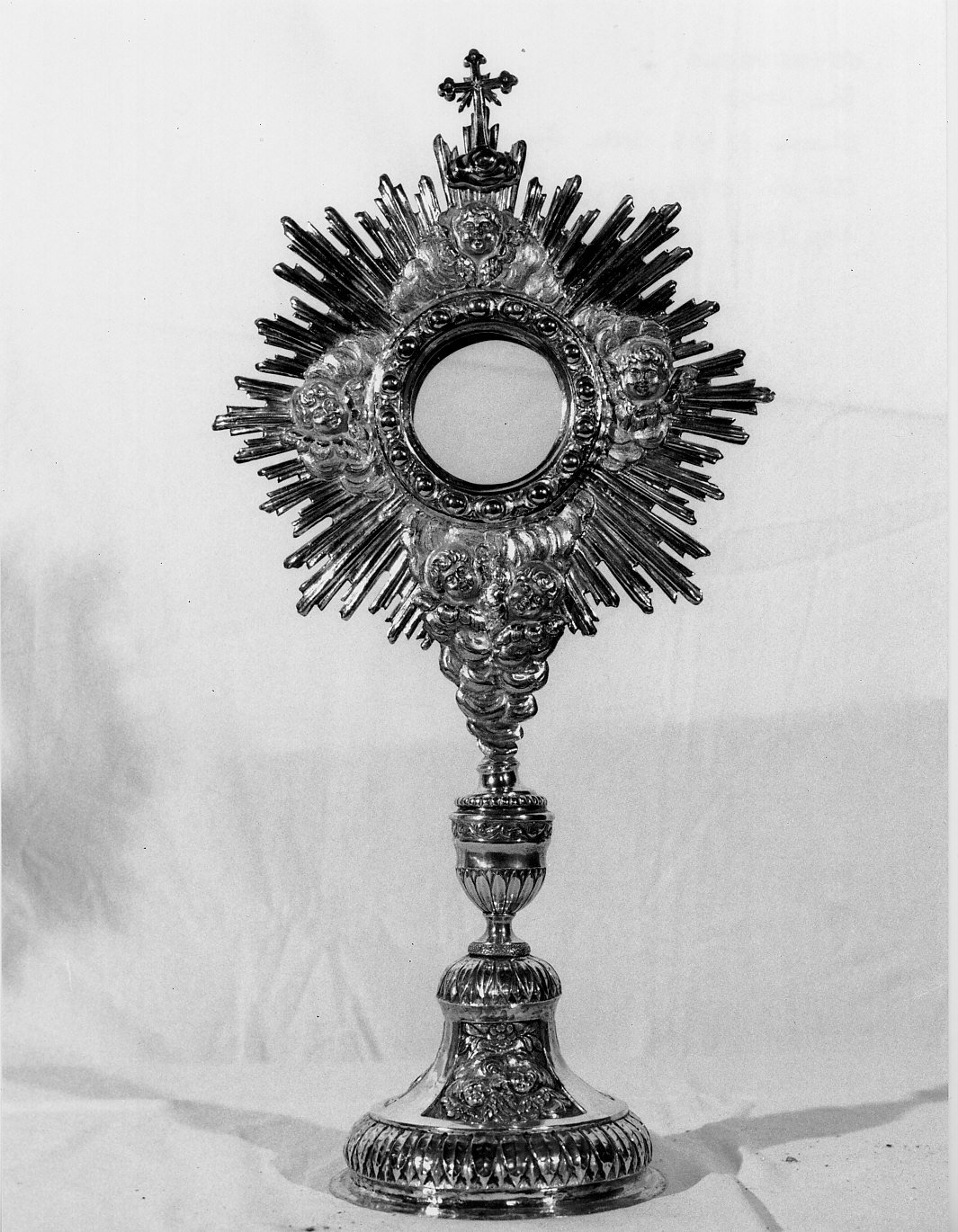 ostensorio, opera isolata - bottega genovese (prima metà sec. XIX)