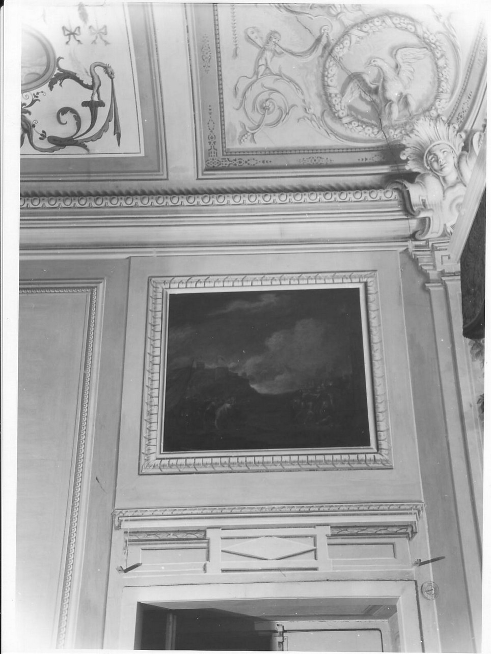 scena di battaglia (dipinto, opera isolata) - ambito italiano (seconda metà sec. XVII)