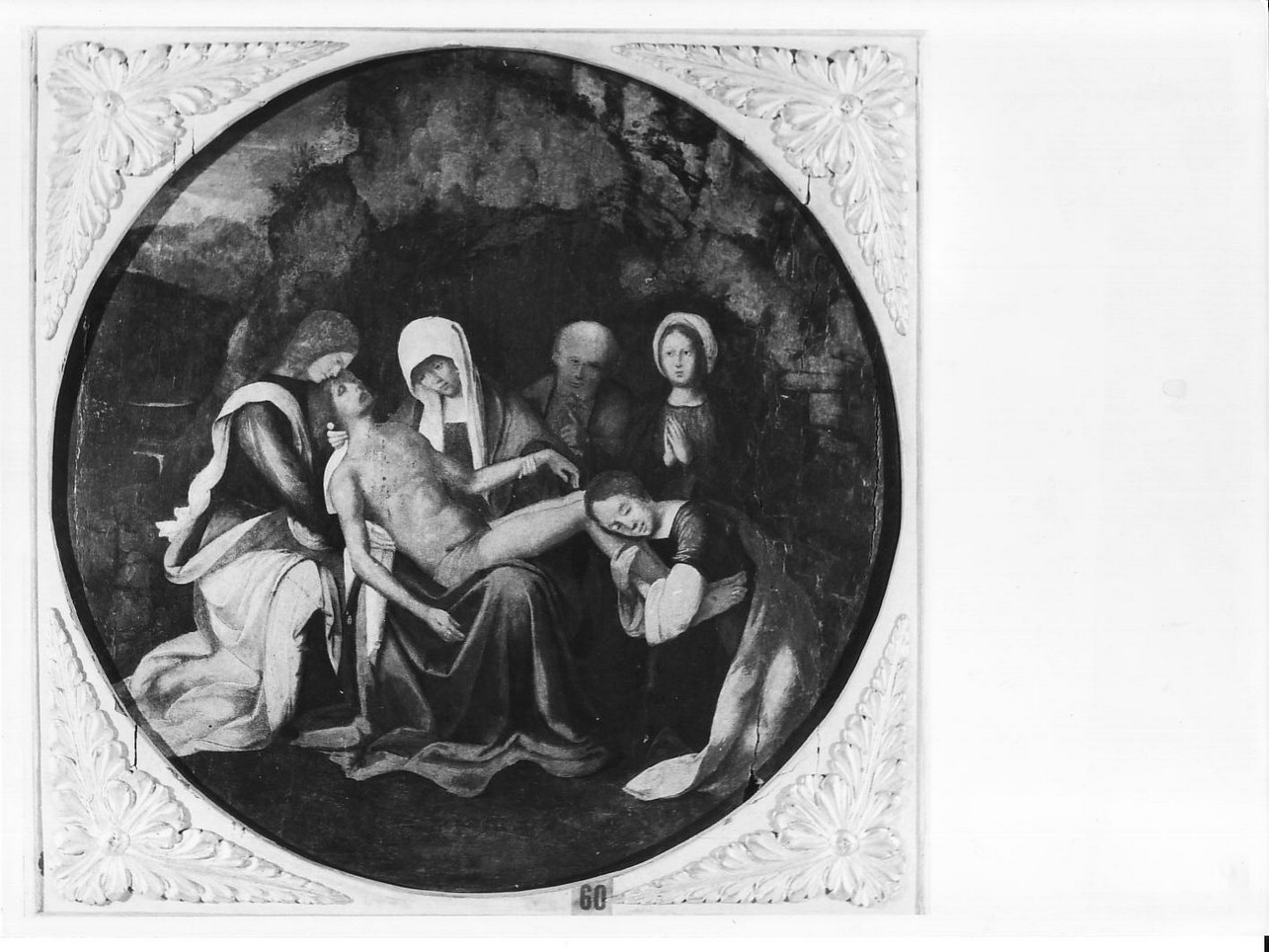 deposizione di Cristo dalla croce (dipinto, opera isolata) di Zaganelli Bernardino detto Bernardino da Cotignola (cerchia) (sec. XVI)