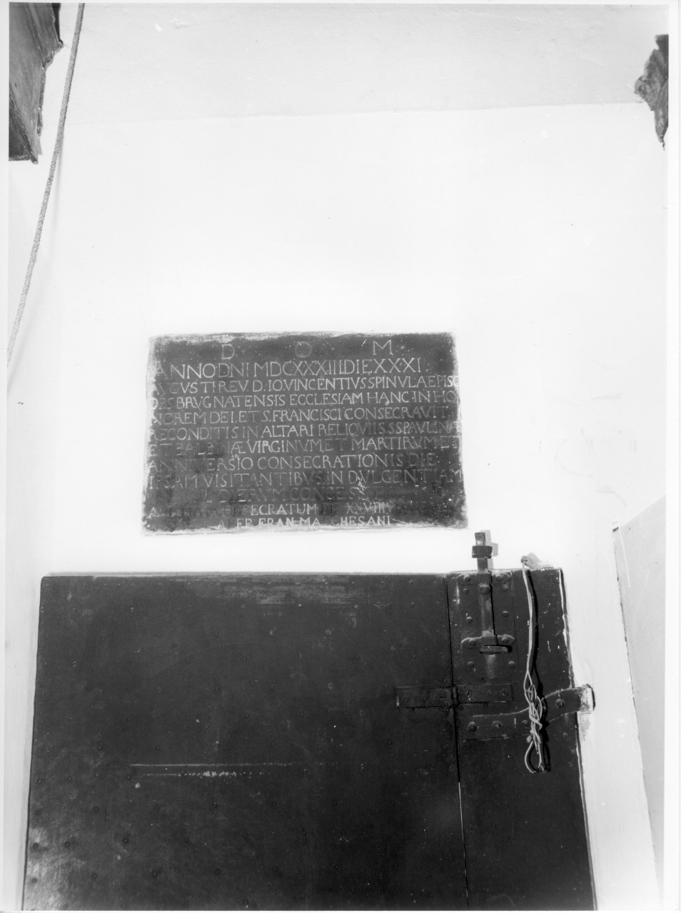 lapide, opera isolata - bottega italiana (sec. XVII)