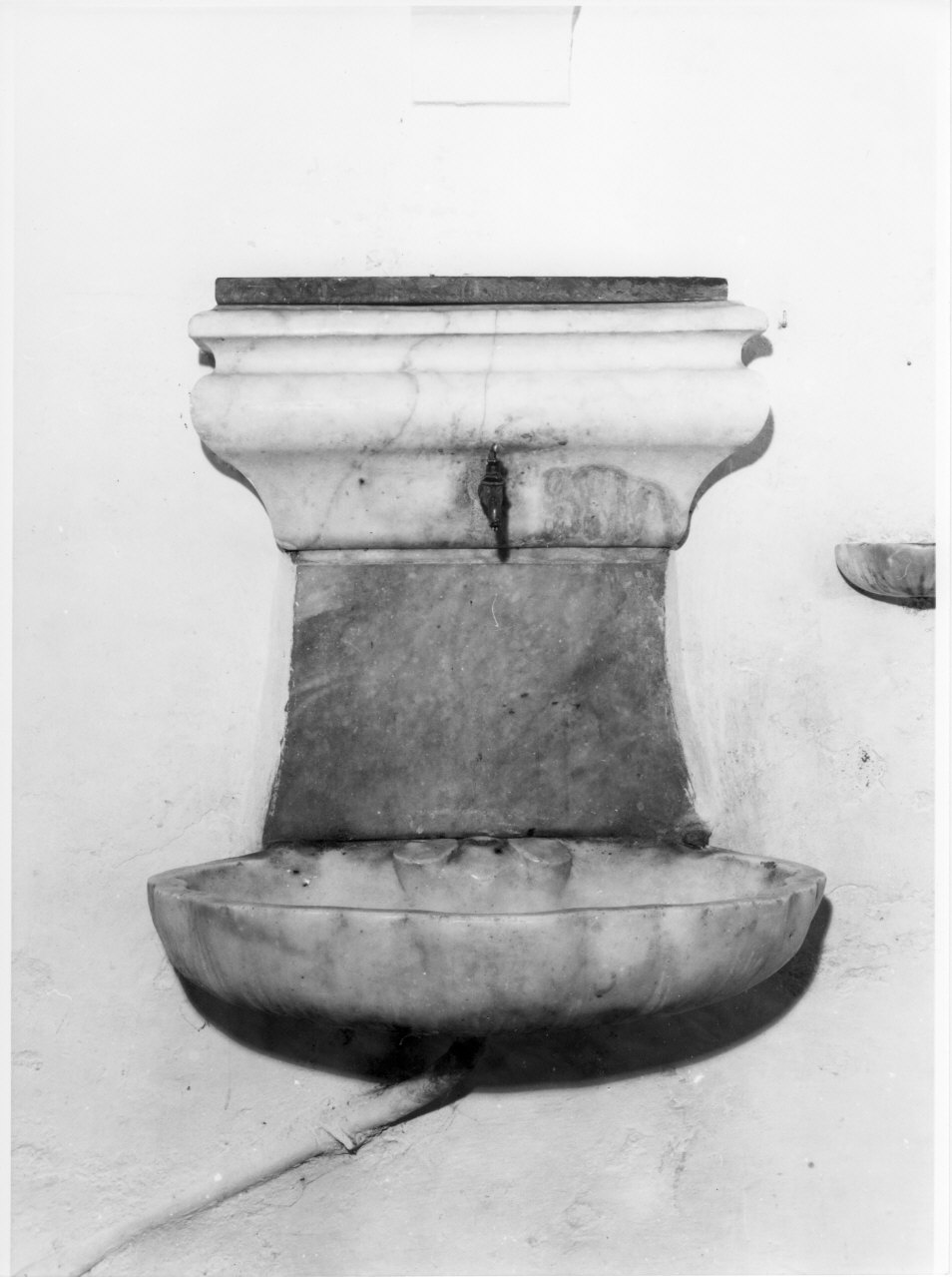 lavabo, opera isolata - bottega ligure (sec. XVIII)