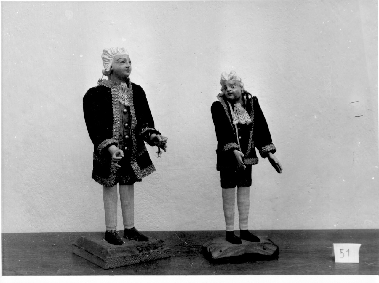 paggio (statuetta di presepio, opera isolata) - bottega ligure (sec. XVIII)