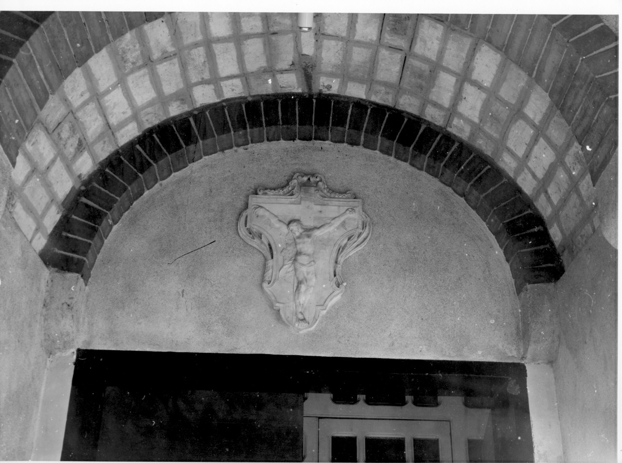 Cristo crocifisso (rilievo, opera isolata) - bottega italiana (sec. XVIII)