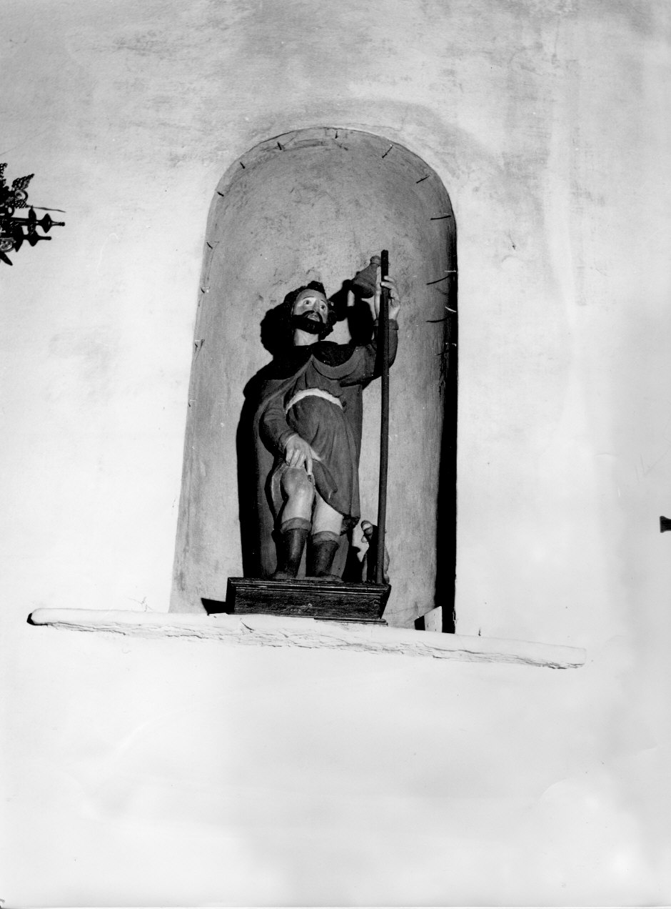 San Rocco (statua, opera isolata) - bottega italiana (sec. XVIII)