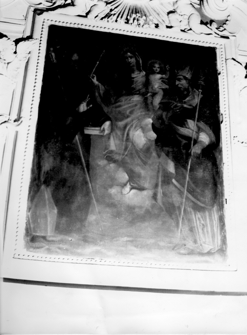 Madonna con Bambino e Santi (dipinto, opera isolata) - ambito ligure (sec. XVIII)