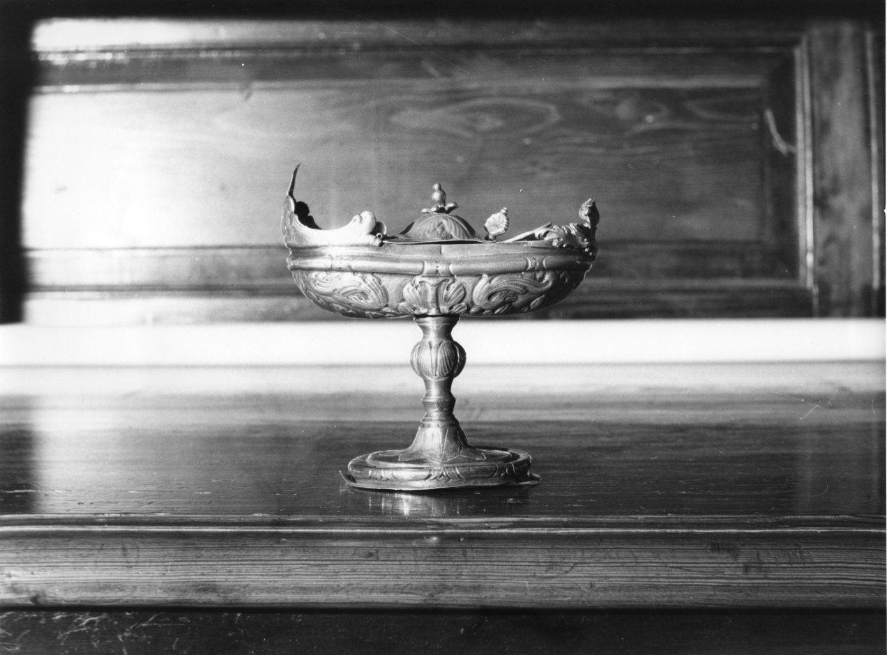 motivi decorativi vegetali (navicella portaincenso, opera isolata) - bottega ligure (sec. XVIII)