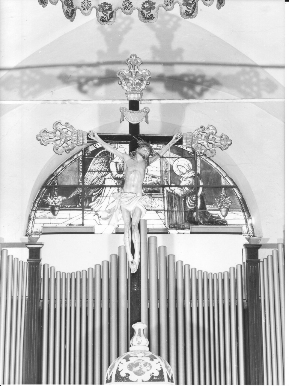 Cristo crocifisso (croce d'altare, opera isolata) - bottega italiana (fine sec. XVIII)