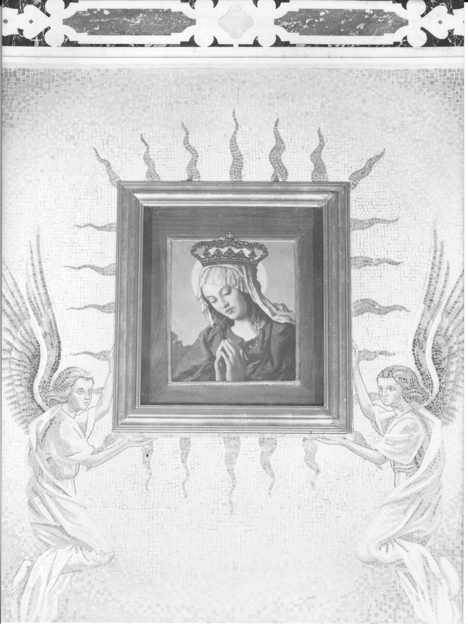 Madonna della Salute (dipinto, opera isolata) di Discovolo Antonio (inizio sec. XX)