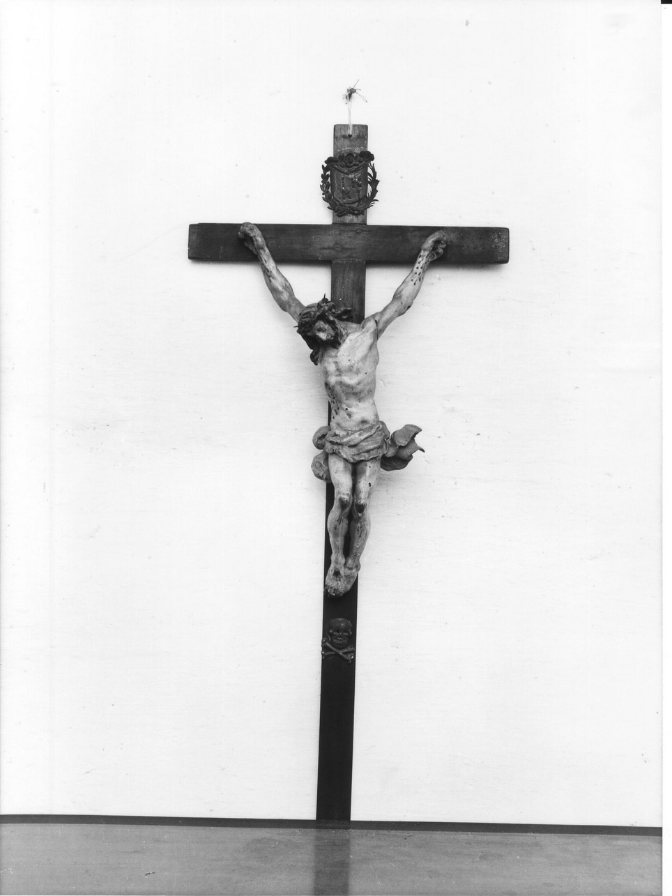 Cristo crocifisso (crocifisso, opera isolata) - bottega ligure (seconda metà sec. XVIII)