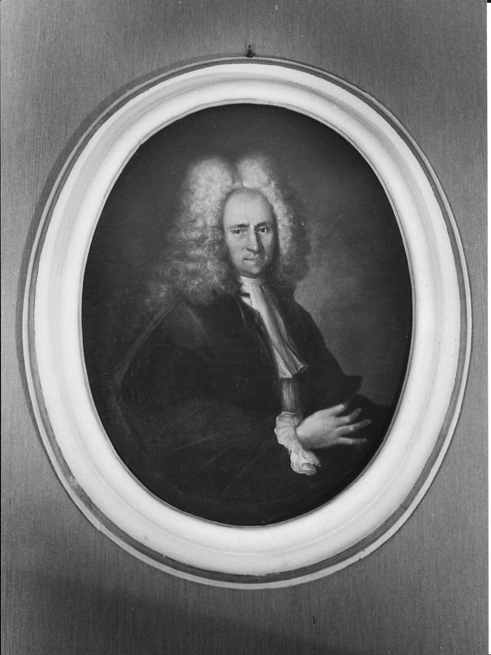 ritratto d'uomo (dipinto, opera isolata) di Delle Piane Giovanni Maria detto Mulinaretto (scuola) (inizio sec. XVIII)