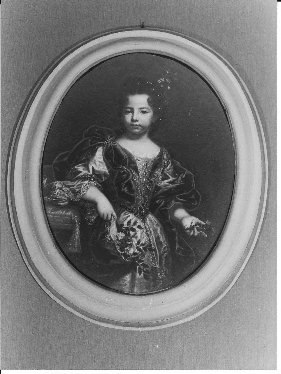 ritratto di bambina (dipinto, opera isolata) di Delle Piane Giovanni Maria detto Mulinaretto (scuola) (inizio sec. XVIII)