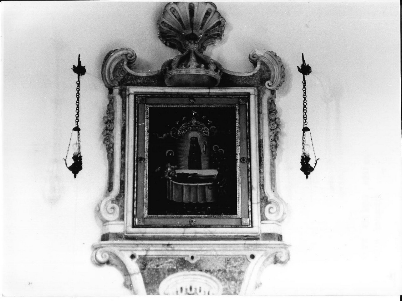 transito della Madonna (dipinto, opera isolata) di Veli A (sec. XVIII)