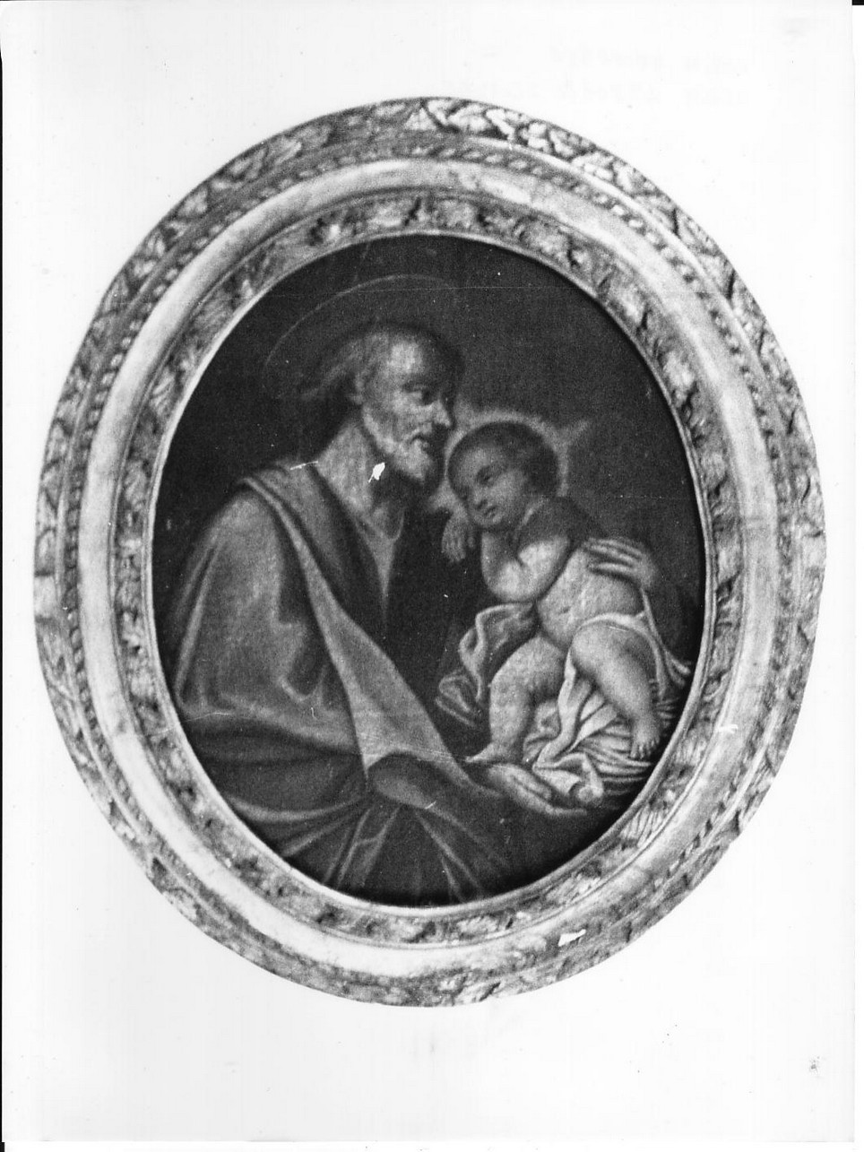 San Giuseppe e Gesù Bambino (dipinto, opera isolata) - ambito ligure (prima metà sec. XVII)