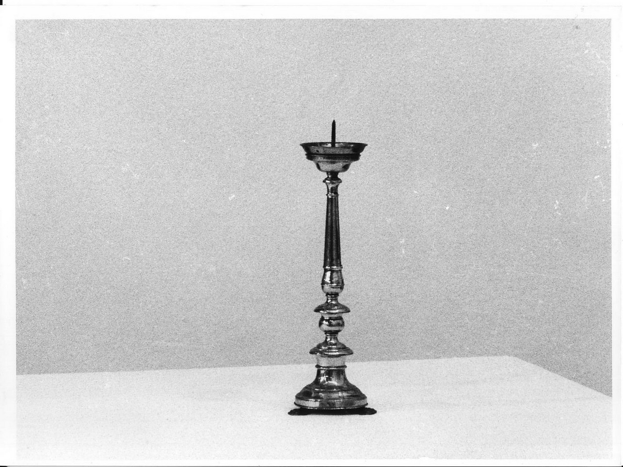 candelabro, coppia - bottega ligure (seconda metà sec. XIX)