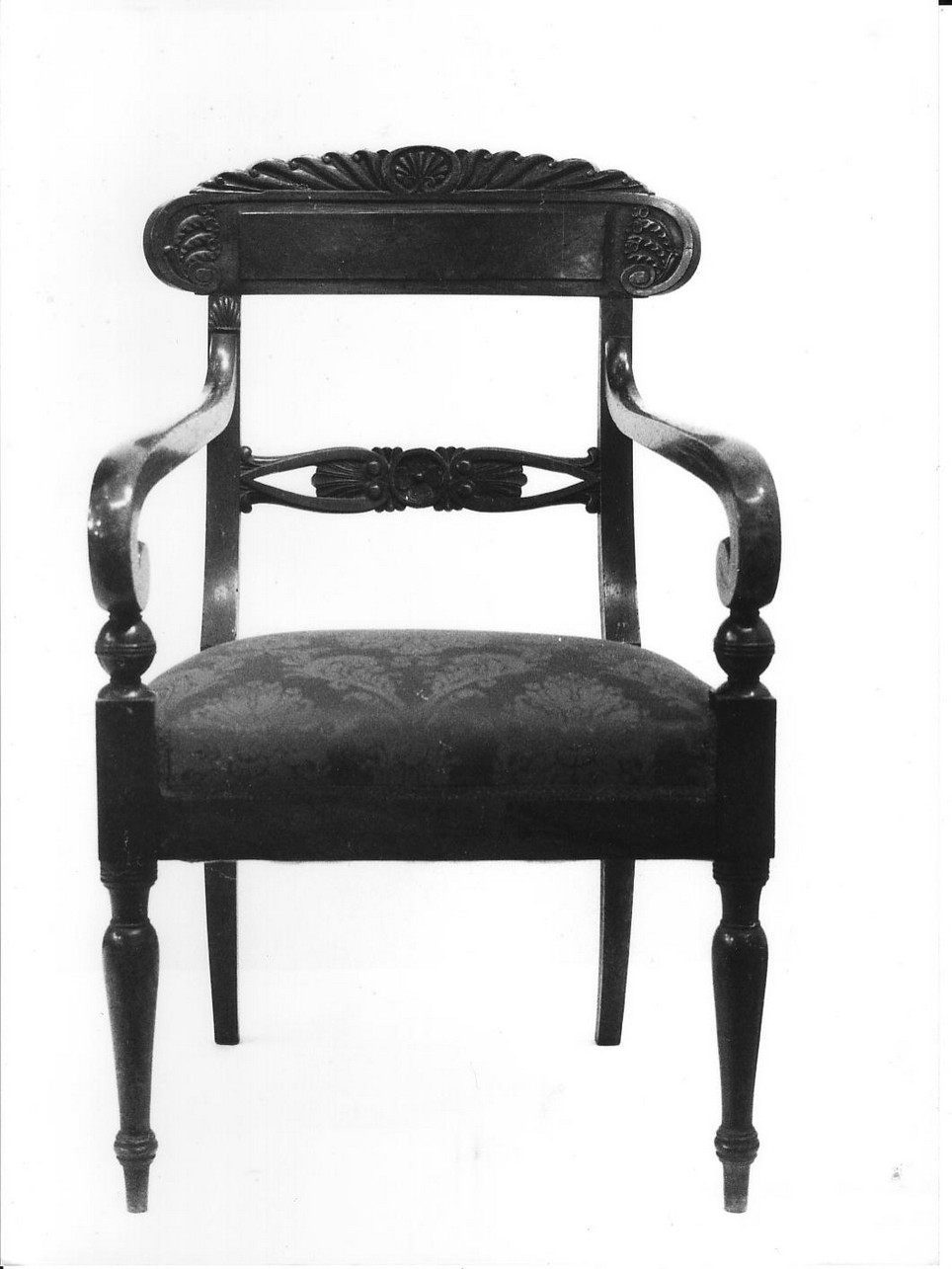 sedia, serie - bottega ligure (ultimo quarto sec. XIX)