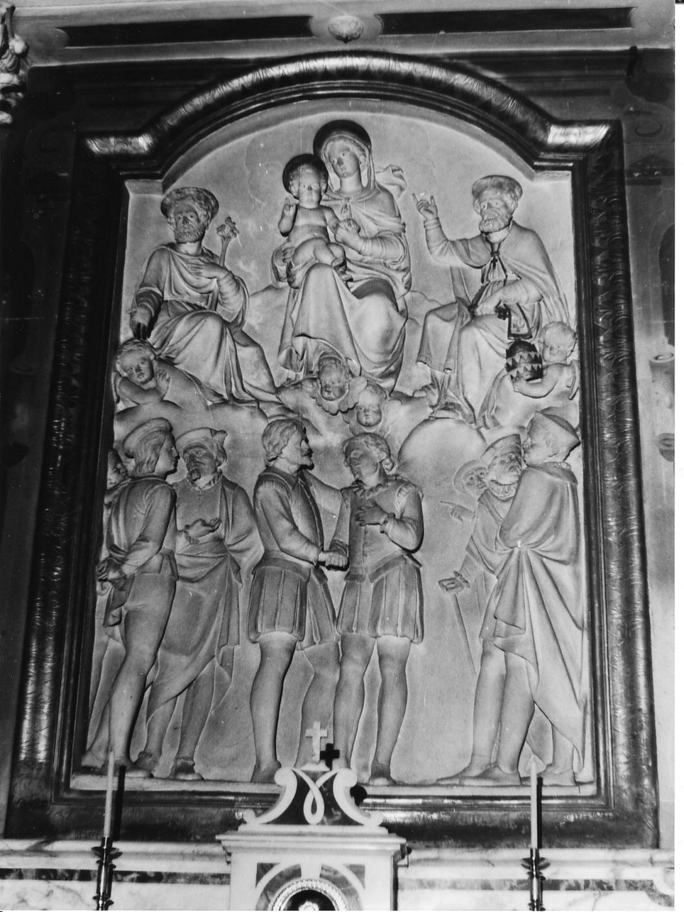 Madonna della Pace (ancona, opera isolata) di Brilla Antonio (sec. XIX)