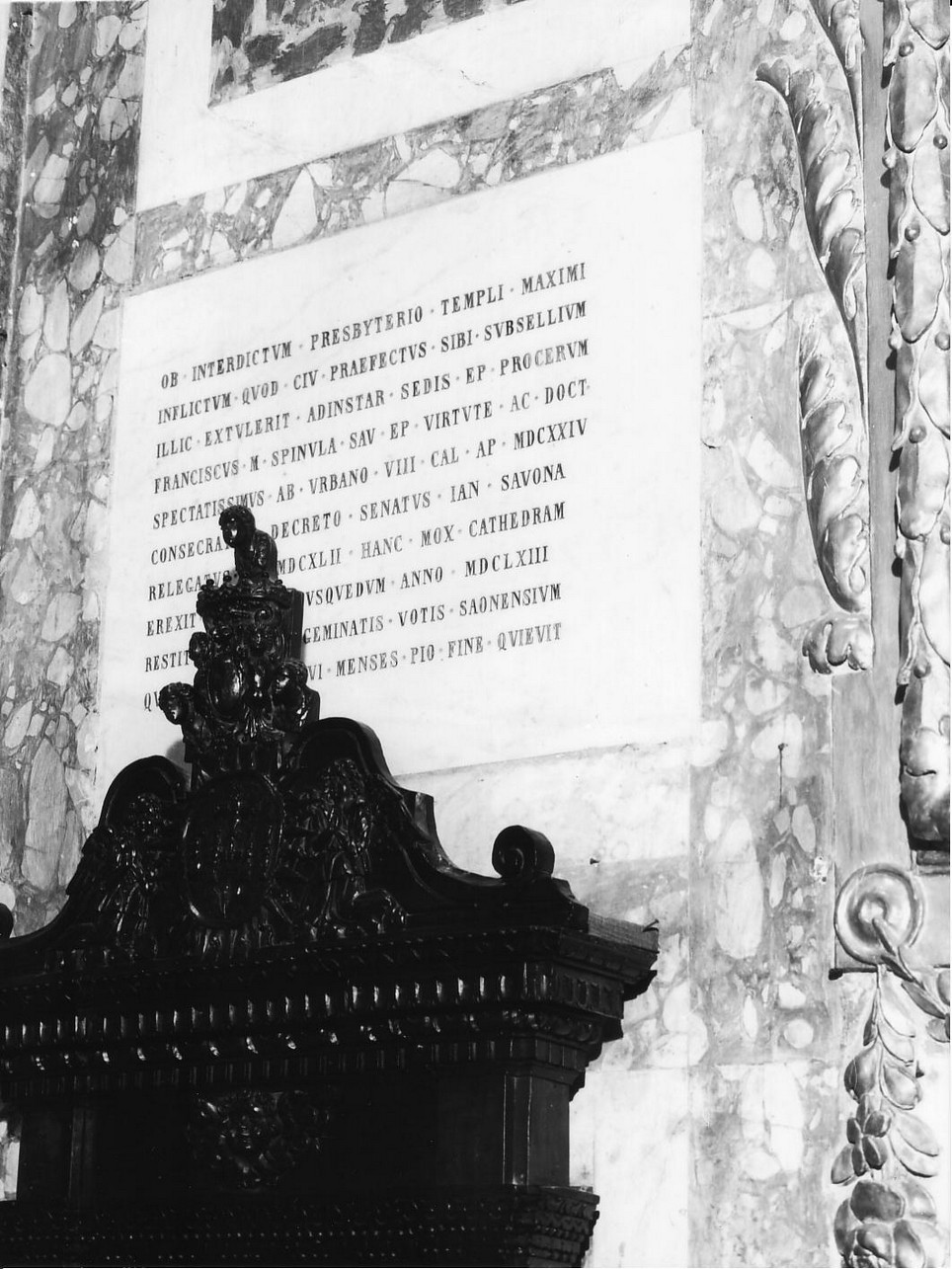 lapide, opera isolata - bottega ligure (sec. XIX)