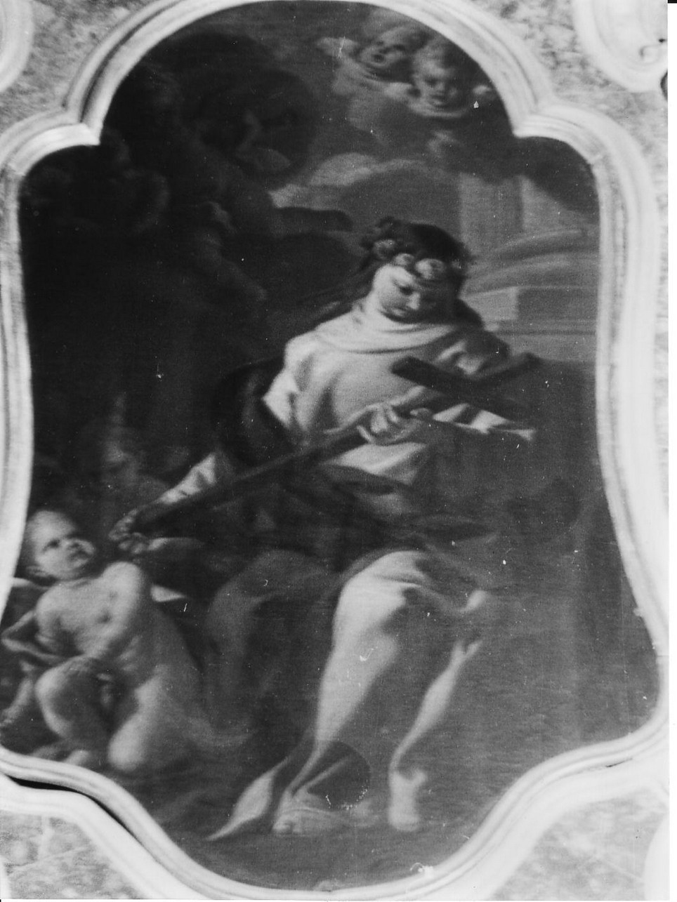 Santa Rita da Cascia (dipinto, opera isolata) di Ratti Carlo Giuseppe (ultimo quarto sec. XVIII)