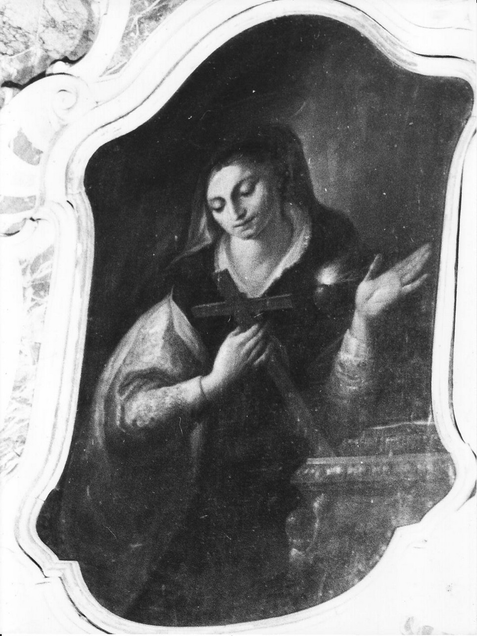 Santa Caterina da Genova (dipinto, opera isolata) di Ratti Carlo Giuseppe (sec. XVIII)