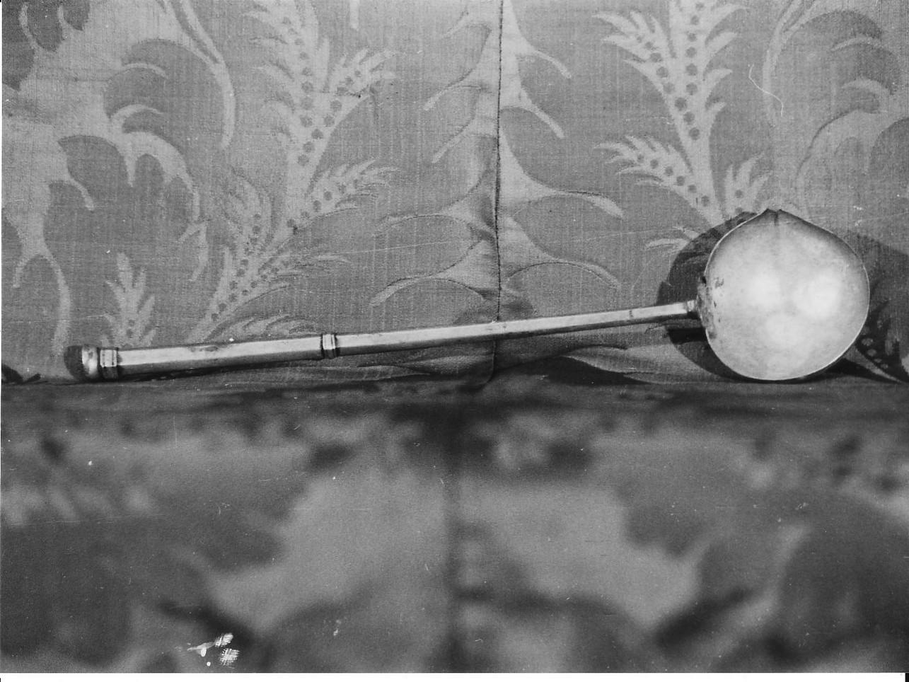 mestolo battesimale, opera isolata - bottega ligure (metà sec. XVII)