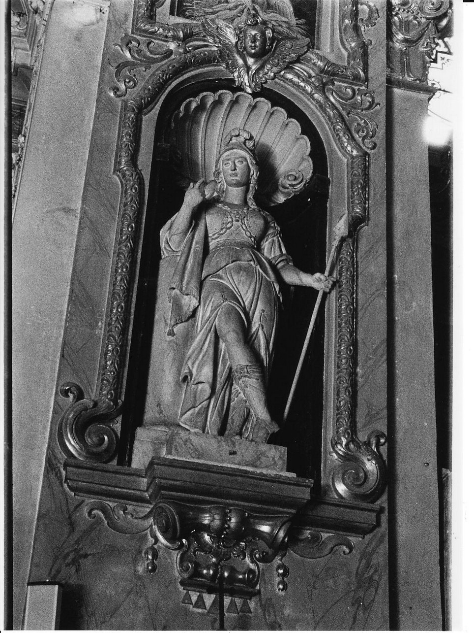 Forza (statua, opera isolata) di Brilla Antonio (sec. XIX)