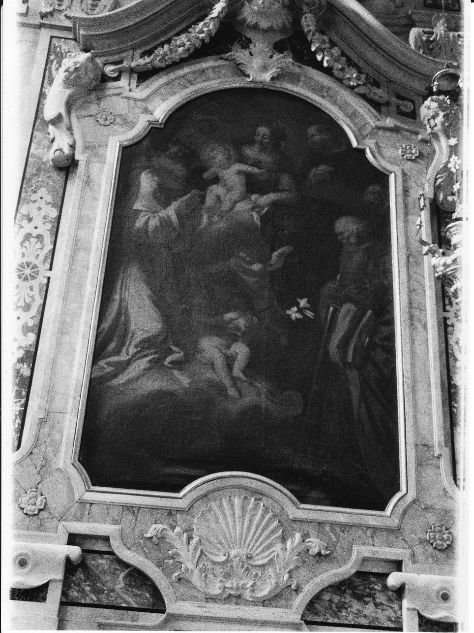 estasi di Santa Teresa d'Avila (dipinto, opera isolata) - ambito ligure (prima metà sec. XVIII)