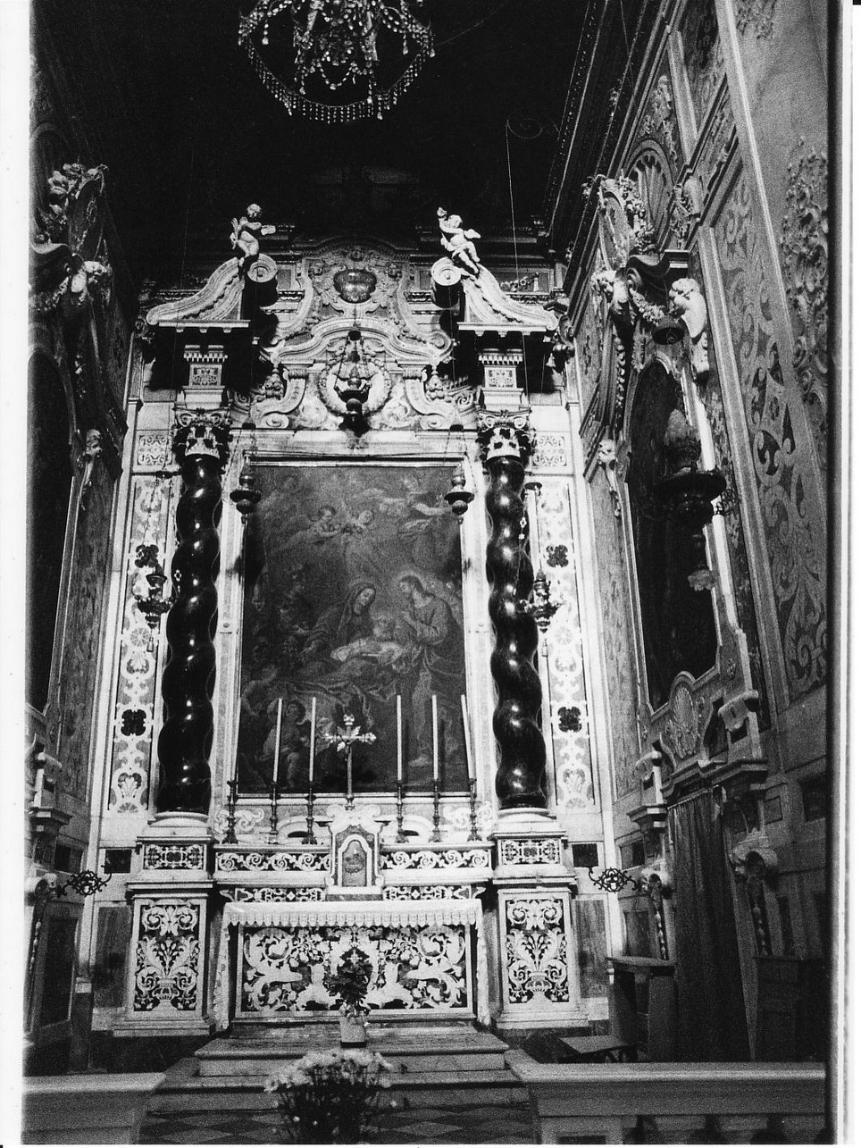 altare, opera isolata - bottega ligure (metà sec. XVII)