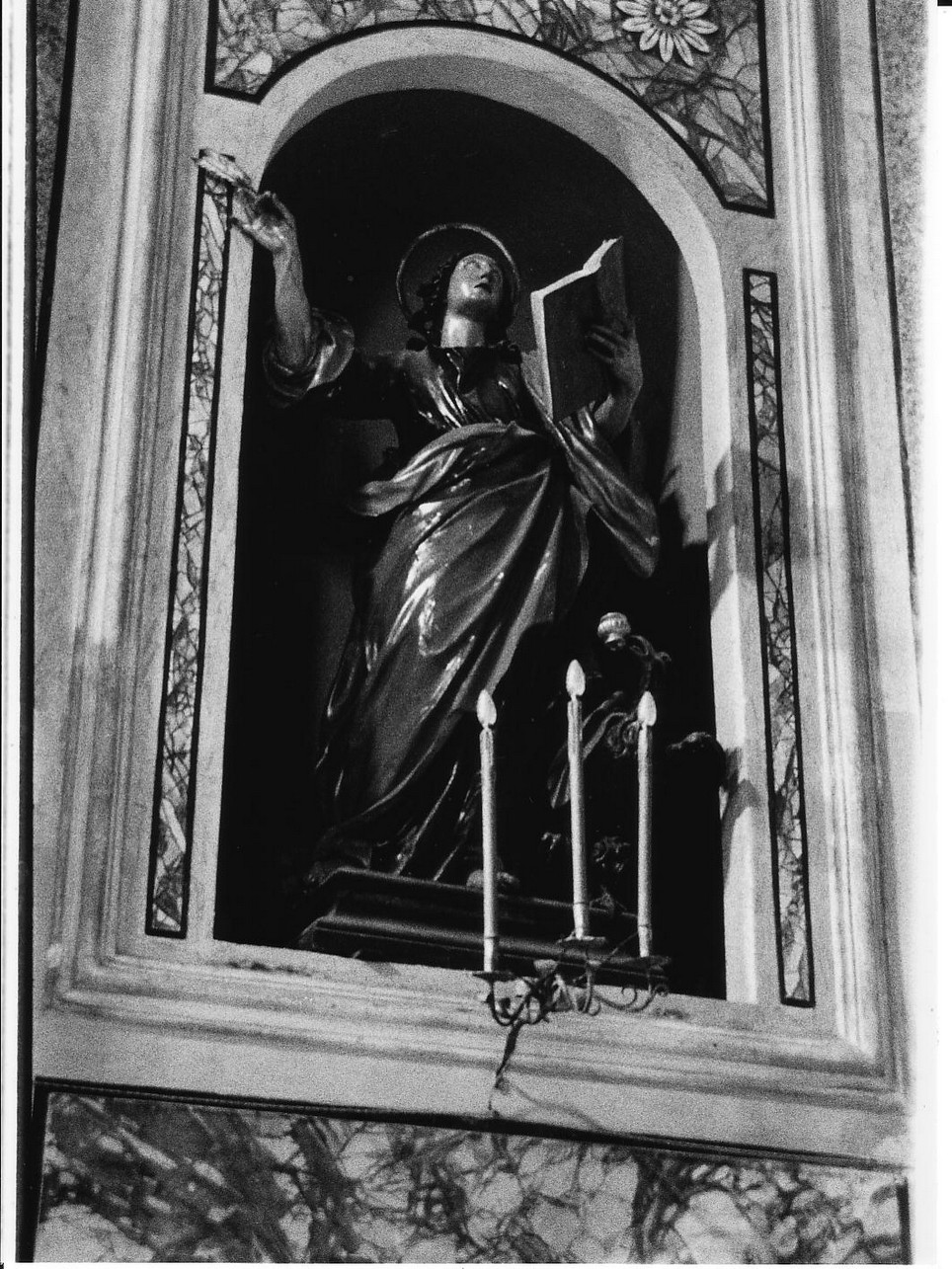 San Giovanni Evangelista (statua, opera isolata) - bottega ligure (metà sec. XVIII)