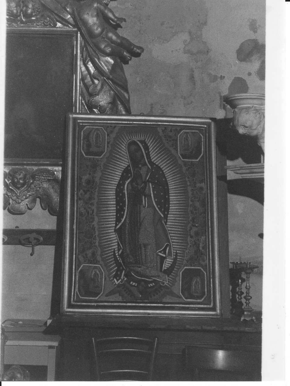 Madonna di Guadalupe, Immacolata Concezione (dipinto, opera isolata) di De Torres Antonello (sec. XVIII)