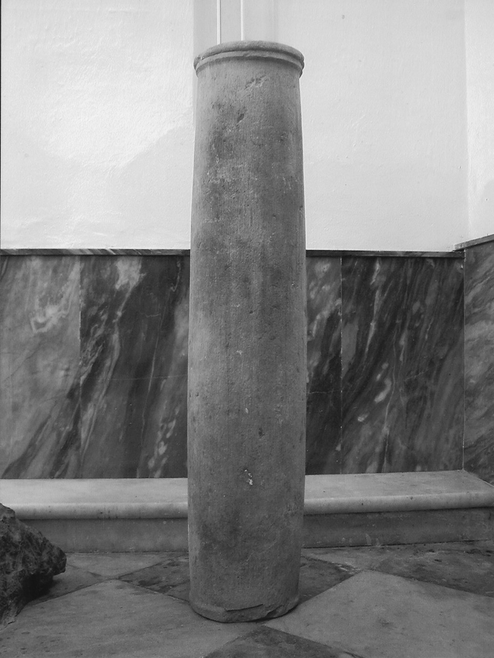 colonna, coppia - bottega ligure (sec. XVI)