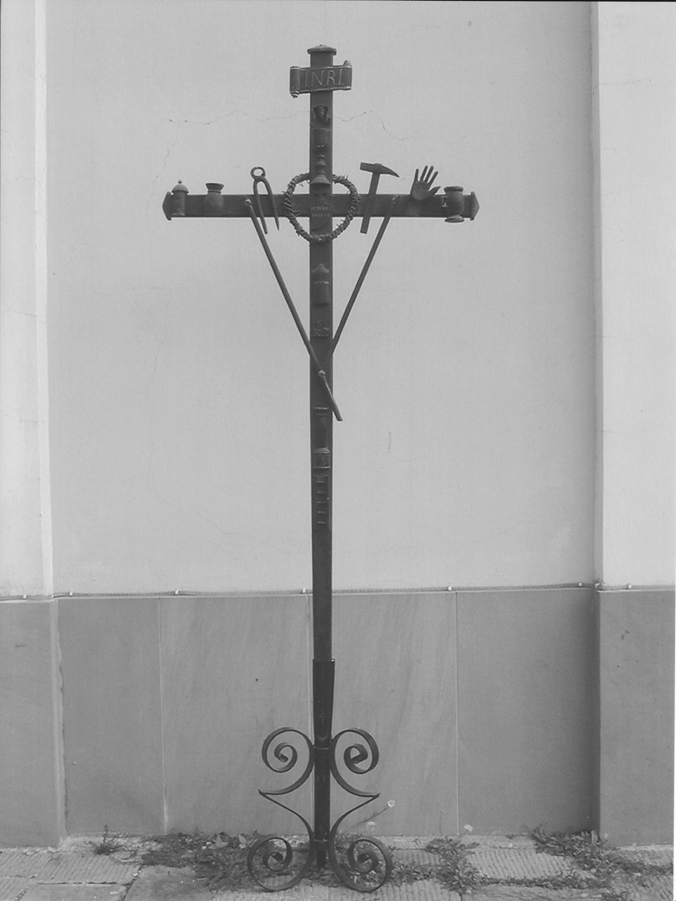 croce, opera isolata - bottega ligure (fine sec. XIX)